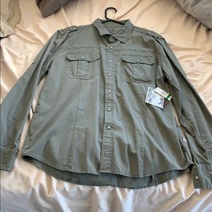 Calvin Klein button up long sleeve